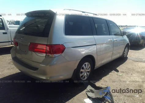 2009 Honda Odyssey Ex-L z USA, uszkodzony, nr VIN 5FNRL38739B018024